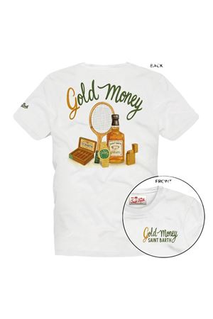 T-Shirt In Cotone Portland Man Con Stampa Frontale MC2 SAINT BARTH | T-shirt | PRL000200934L